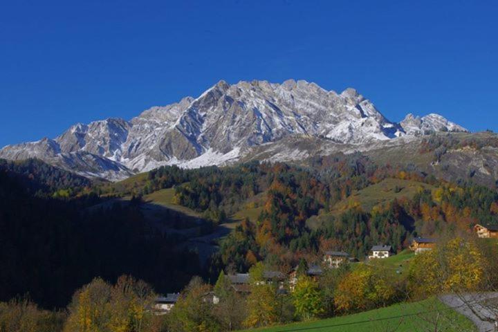 Apartamento Le Grand Nant La Giettaz Exterior foto